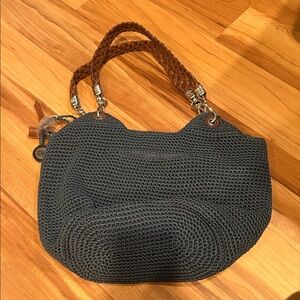 Brand new with tags The Sak crochet boho hand bag purse